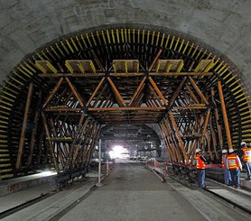 Túneles para carretera o tren