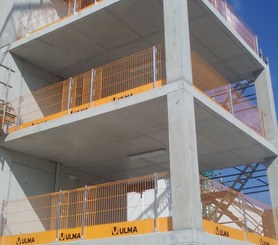 Sistema anticaída para estructuras de concreto y distintos sistemas de encofrados ULMA.