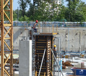 Seguridad garantizada en el hormigonado de columnas