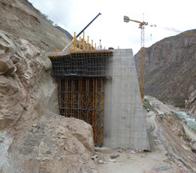 Central Hidroeléctrica Cerro del Águila, Huancavelica, Perú