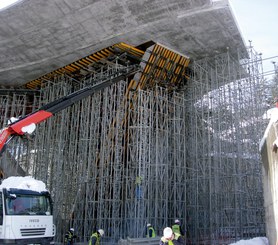 Accesos boca Oeste Túnel dels 2 Valires, Andorra