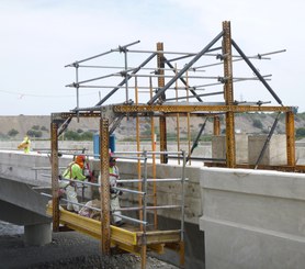 Construcción de la II Etapa Red Vial N° 5, Huacho,  Perú