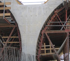 Falso túnel en autopista Catania-Siracusa, Carlentini, Italia