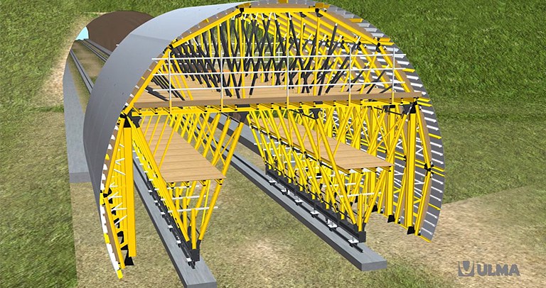 Carro MK para túnel en mina