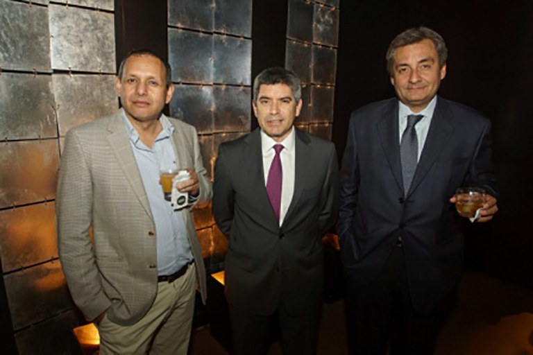 Marco Perez, Carlos Albinagorta y Antonio Bisbal.