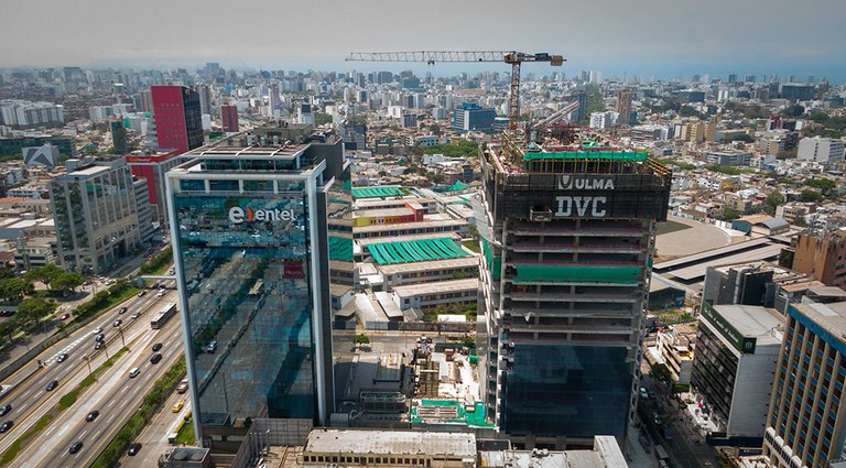 Con los encofrados ULMA se ha conseguido optimizar recursos y garantizar la seguridad en la construcción de la Torre República