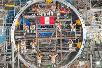ULMA presente en el proyecto ejecutado por Minera Chinalco Perú logrando un récord mundial