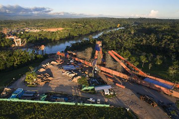 Ingenieria en soluciones de andamio y cimbra BRIO en Puente Pachitea