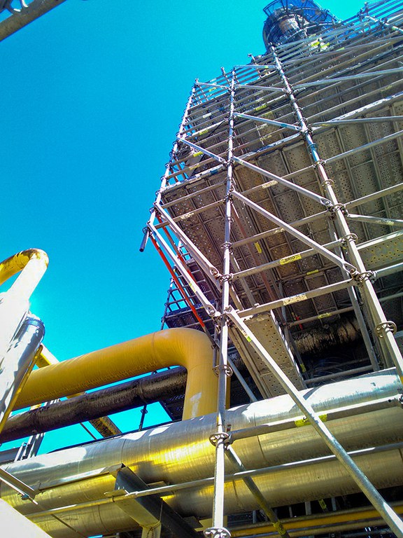 Soluciones y acompañamiento técnico de ULMA en el proyecto de mantenimiento industrial de la planta de gas natural Malvinas