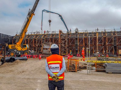 Aporte clave para la obra civil y el montaje electromecánico del nuevo proyecto Mina Justa