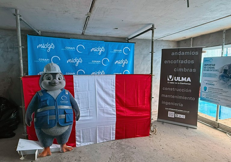 Celebramos junto a Cosapi Inmobiliaria un nuevo hito en el proyecto Midgo