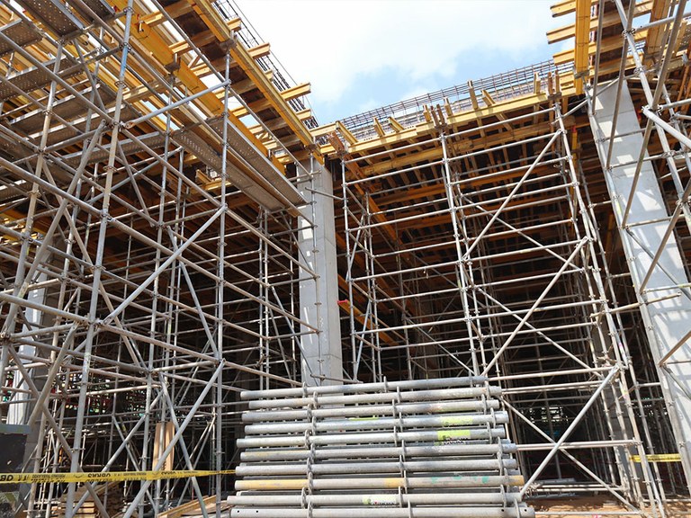 Soluciones y acompañamiento técnico de ULMA para la construcción de un nuevo centro comercial en Tarapoto