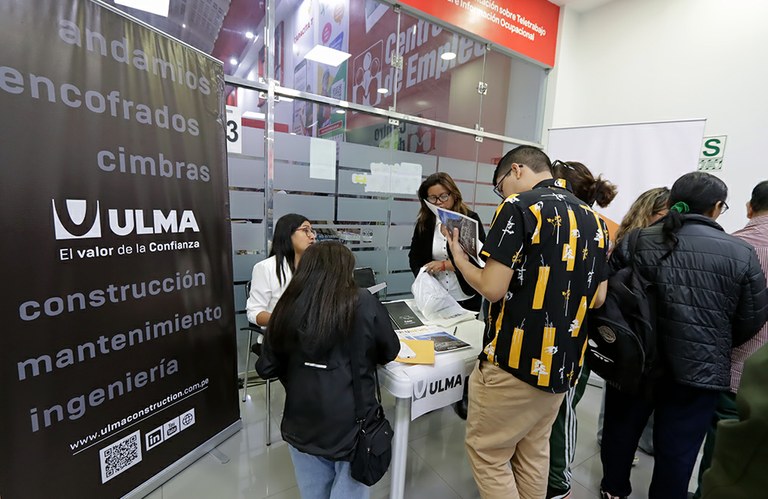 ULMA participó en feria laboral promovida por el MTPE para impulsar la inclusión y el acceso al empleo