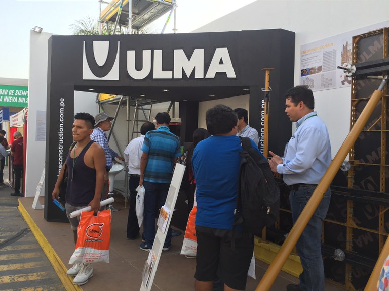 ULMA Perú presente con productos específicos en la feria  "Yo Constructor"