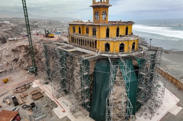 ULMA participa en la rehabilitación de un monumento histórico nacional: El Castillo Forga de Mollendo, Arequipa