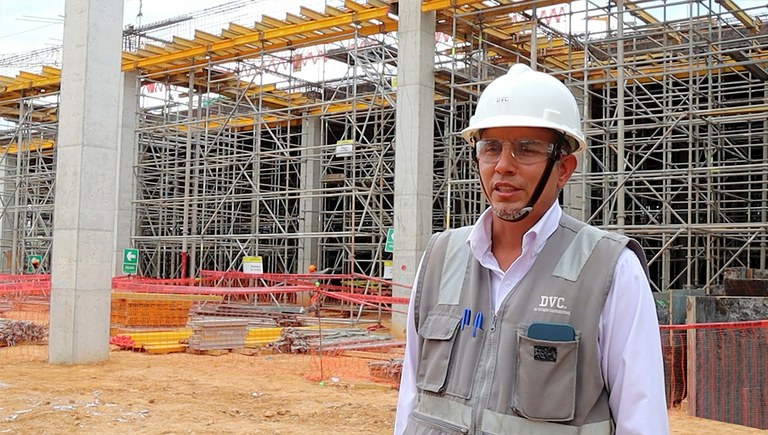 Jorge Gastelú, Jefe de Producción - De Vicente Constructora - DVC